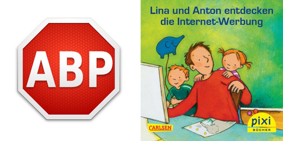 "Lina und Anton entdecken die Internet-Werbung" ist eine Sonderausgabe des Carlsen Verlags für Eyeo, den Anbieter der Browsererweiterung Adblock-Plus. Quelle: Unternehmen.